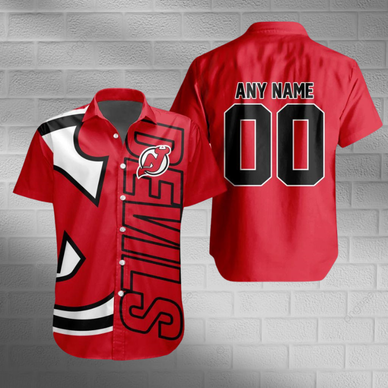 Limited Edition – Customized NHL New Jersey Devils Unisex Hawaiian Shirt
