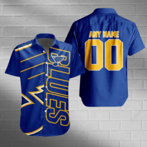Limited Edition – Customized NHL St. Louis Blues Unisex Hawaiian Shirt