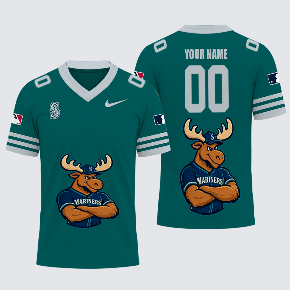 Limited Edition – Customized MLB Seattle Mariners Football Jersey