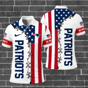 Limited Edition – Customized NFL New England Patriots Polo Shirt