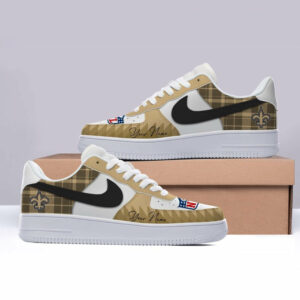 Limited Edition – Customized NFL New Orleans Saints Af1 Shoes