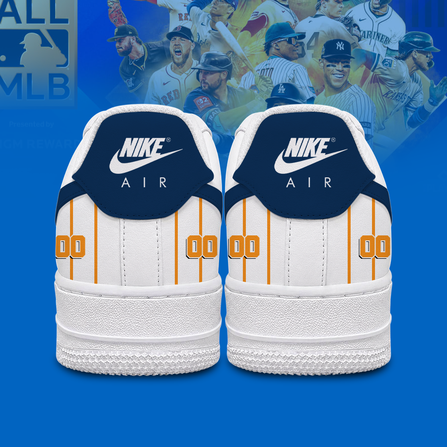 Limited Edition – Customized MLB Houston Astros Af1 Shoes - Image 2