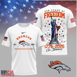 Limited Edition – Customized NFL Denver Broncos T-Shirt
