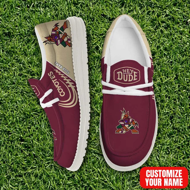 Limited Edition – Customized NHL Arizona Coyotes Premium Loafer Shoes - Image 2
