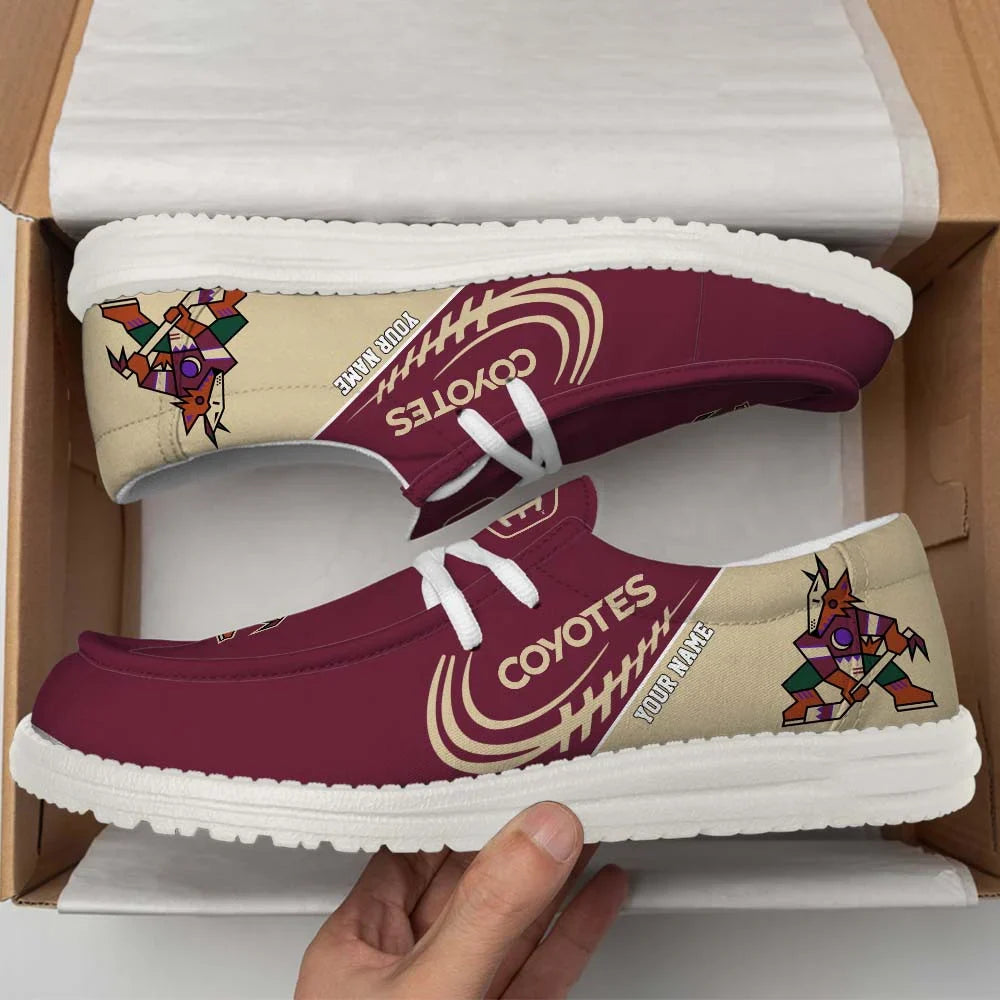 Limited Edition – Customized NHL Arizona Coyotes Premium Loafer Shoes