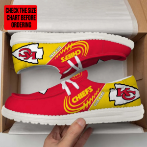 Limited Edition – Customized NFL Kansas City Chiefs Loafer Shoes