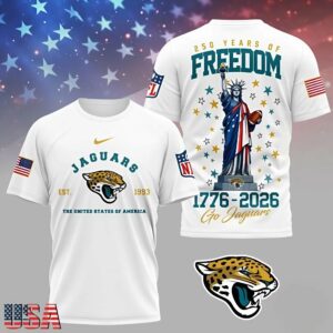 Limited Edition – Customized NFL Jacksonville Jaguars T-Shirt