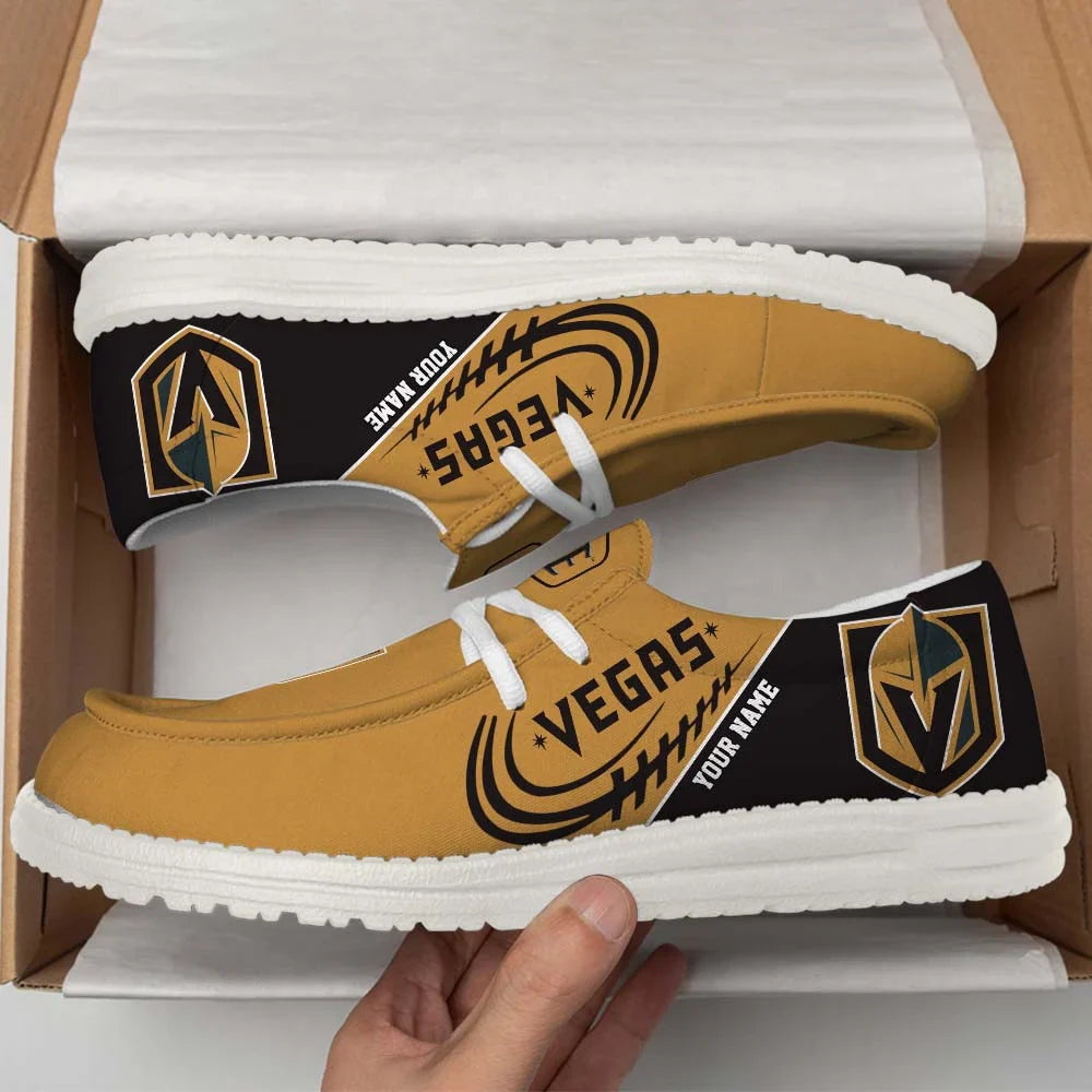 Limited Edition – Customized NHL Vegas Golden Knights Premium Loafer Shoes