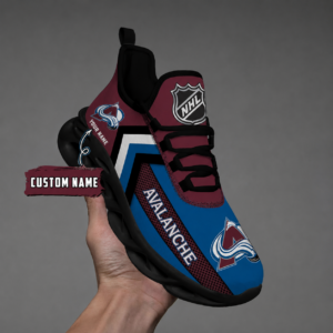 Limited Edition – Customized NHL Colorado Avalanche Max Soul Shoes