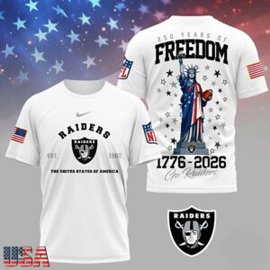 Limited Edition – Customized NFL Las Vegas Raiders T-Shirt