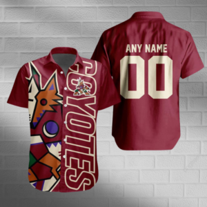 Limited Edition – Customized NHL Arizona Coyotes Unisex Hawaiian Shirt