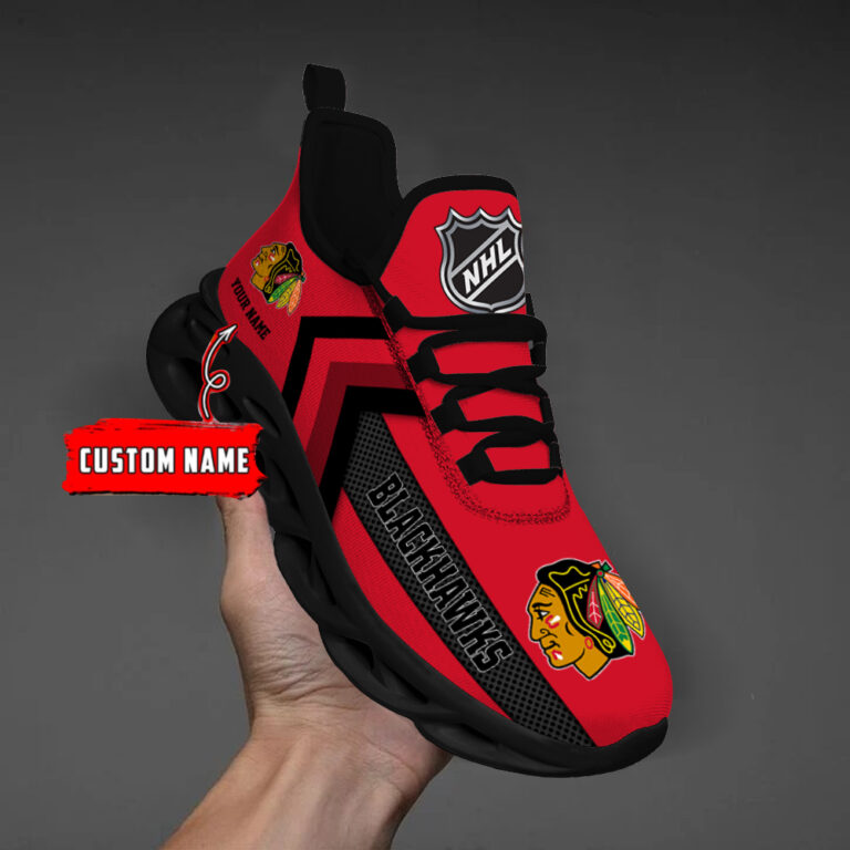 Limited Edition – Customized NHL Chicago Blackhawks Max Soul Shoes