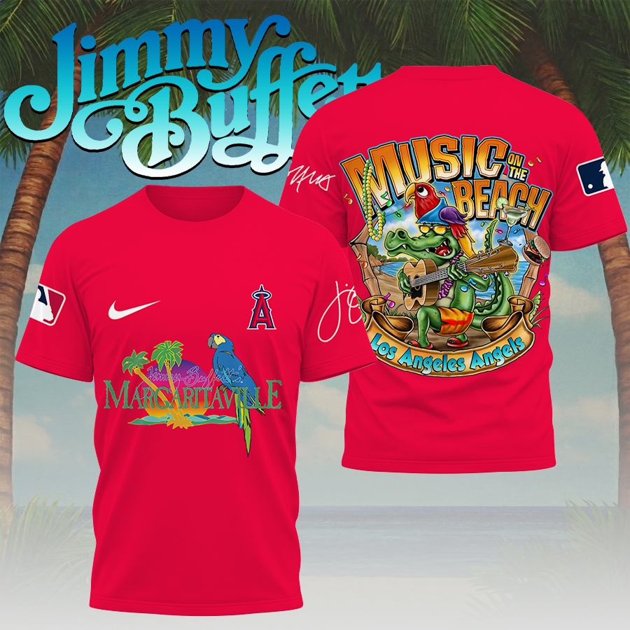 Limited Edition – Customized MLB Los Angeles Angels X Jimmy Buffett T-Shirt, Hoodie, Zip Hoodie