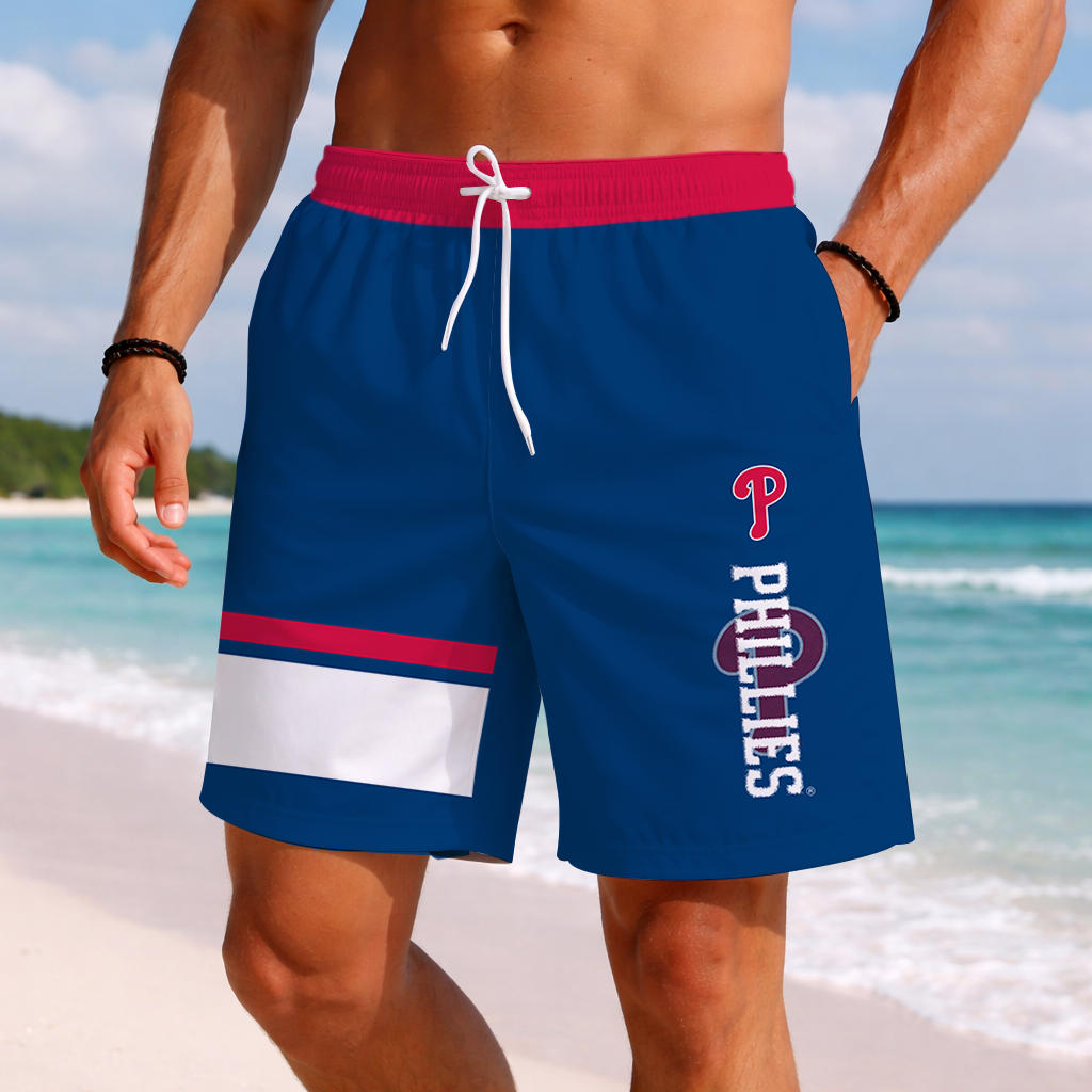 Limited Edition – New Premium MLB Philadelphia Phillies Baseball Short Pants