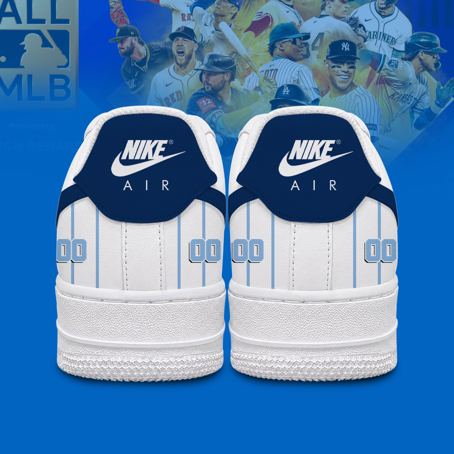 Limited Edition – Customized MLB Tampa Bay Rays Af1 Shoes - Image 2