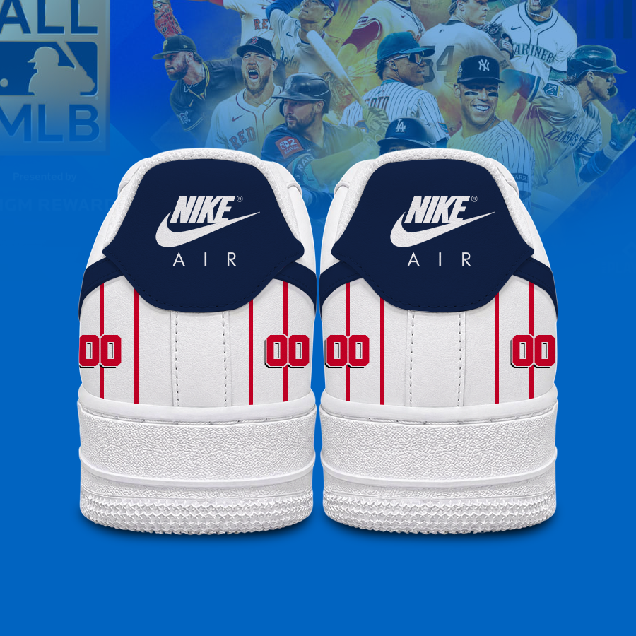 Limited Edition – Customized MLB New York Yankees Af1 Shoes - Image 2