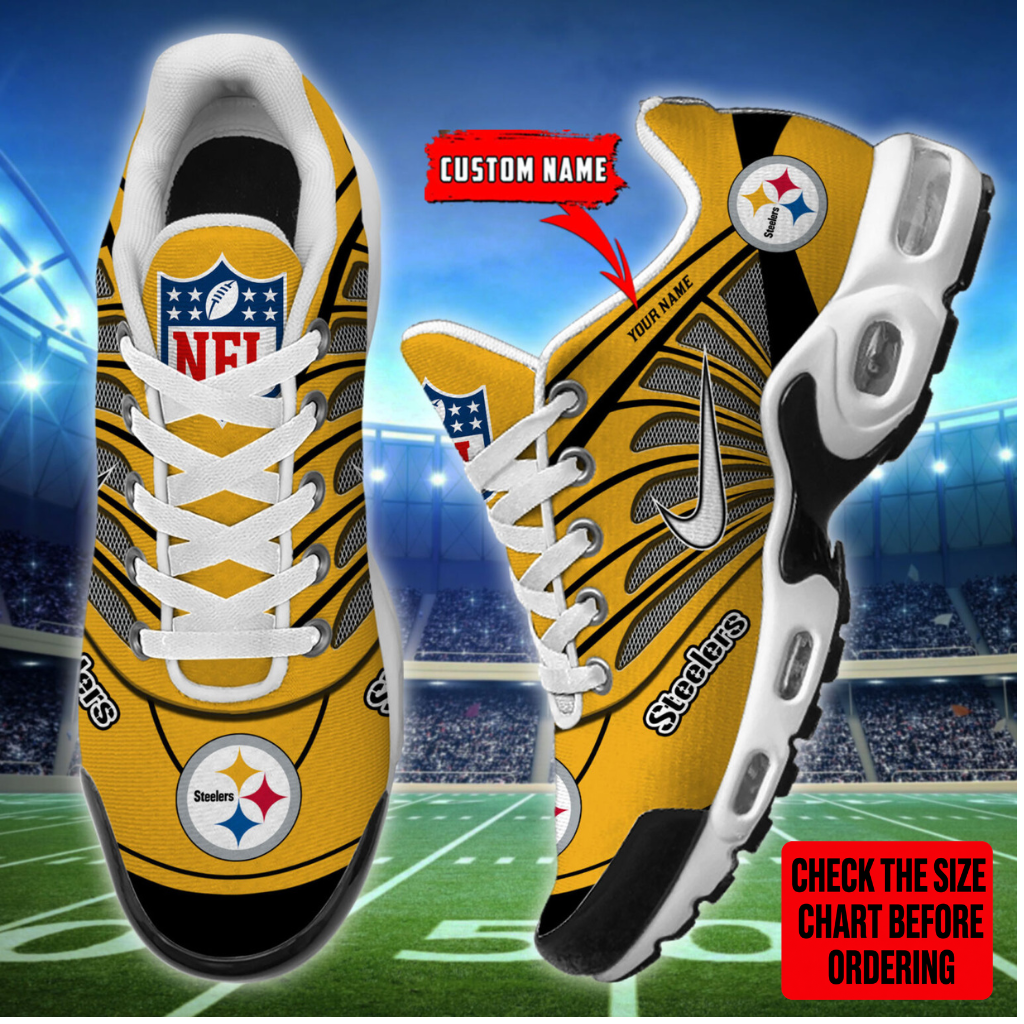 Limited Edition – Customized NFL Pittsburgh Steelers Air Max Plus Sneakers