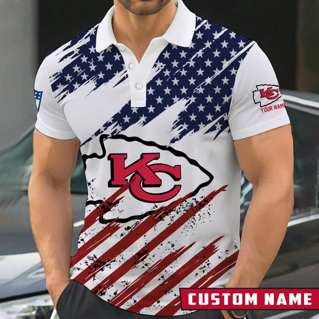 Limited Edition – Customized NFL Kansas City Chiefs Polo Shirt