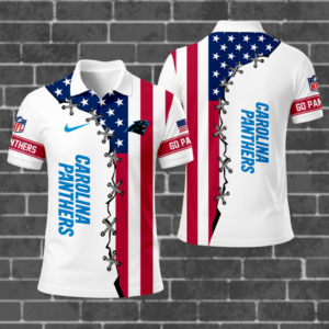 Limited Edition – Customized NFL Carolina Panthers Polo Shirt