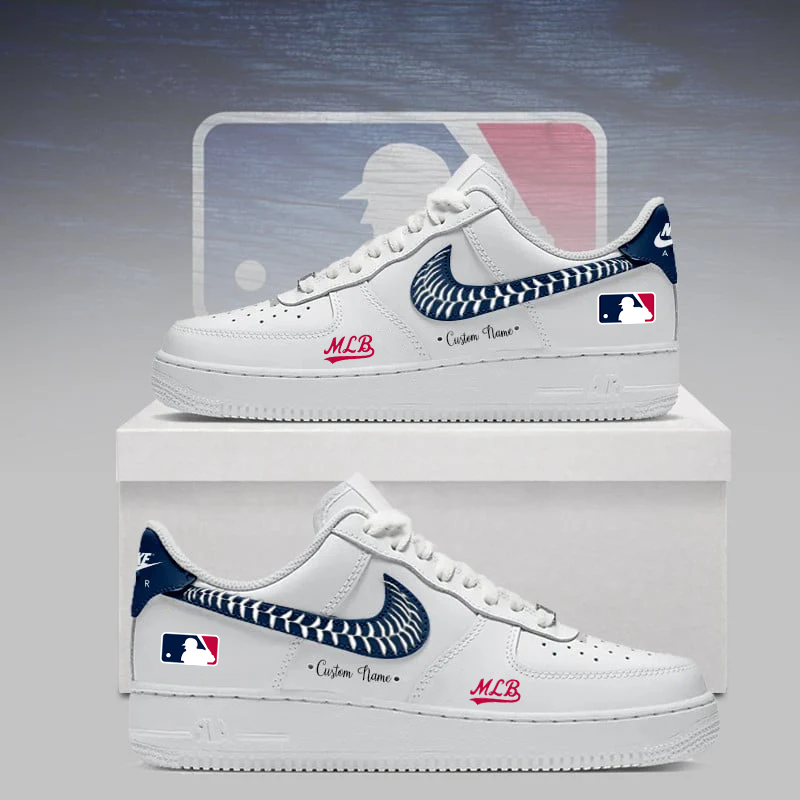 Limited Edition – Customized MLB Major League Baseball Af1 Sneakers