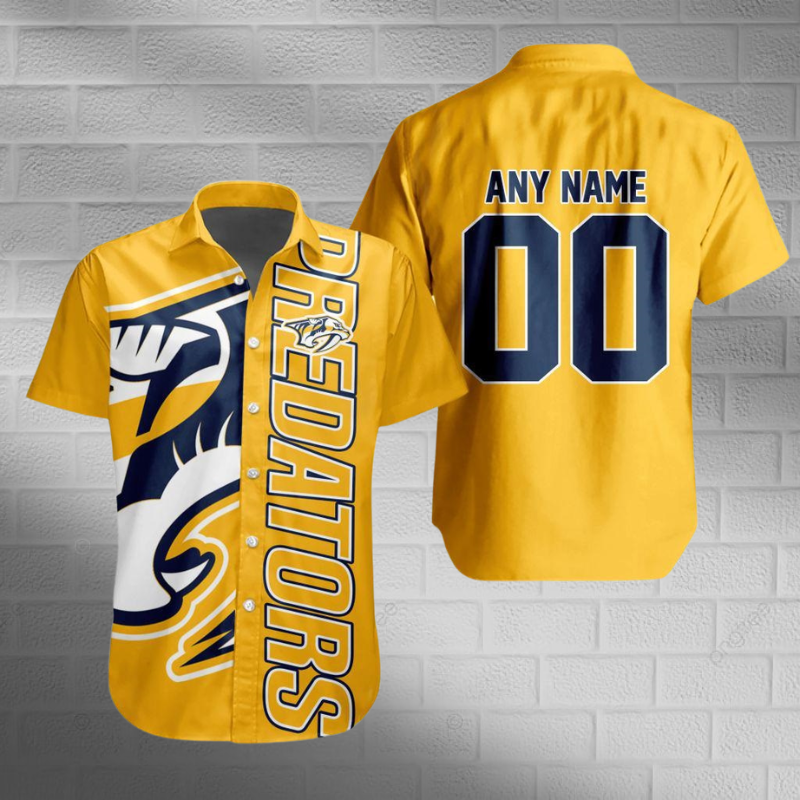 Limited Edition – Customized NHL Nashville Predators Unisex Hawaiian Shirt