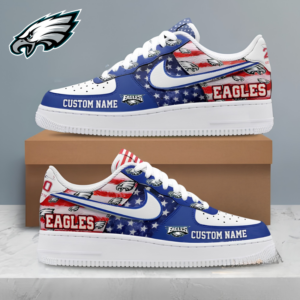 Limited Edition – Customized NFL Philadelphia Eagles Af1 Shoes