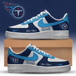 Limited Edition – Customized NFL Tennessee Titans Af1 Sneakers