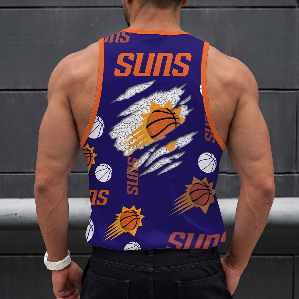 Limited Edition – Customized NBA Phoenix Suns Unisex Tank Top - Image 2