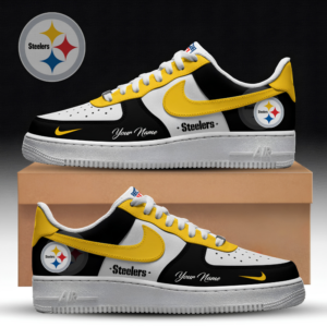 Limited Edition – Customized NFL Pittsburgh Steelers Af1 Sneakers