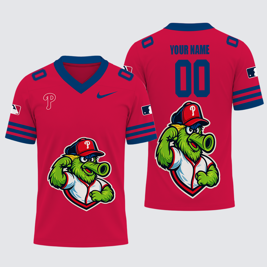 Limited Edition – Customized MLB Philadelphia Phillies Football Jersey