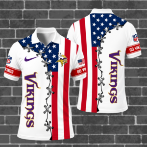 Limited Edition – Customized NFL Minnesota Vikings Polo Shirt