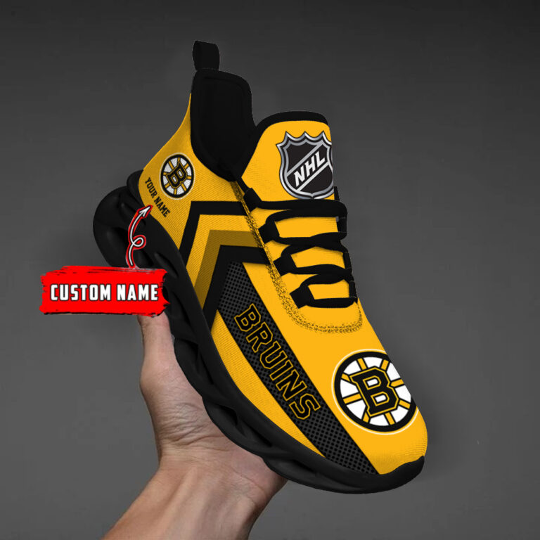 Limited Edition – Customized NHL Boston Bruins Max Soul Shoes