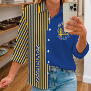Limited Edition – Customized NBA Golden State Warriors Women Casual Shirt For Fan