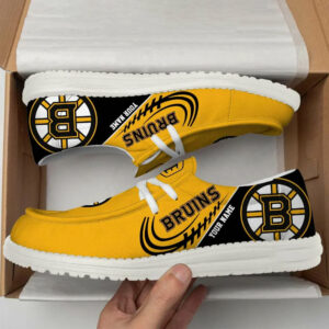 Limited Edition – Customized NHL Boston Bruins Premium Loafer Shoes