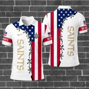 Limited Edition – Customized NFL New Orleans Saints Polo Shirt