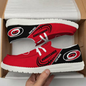 Limited Edition – Customized NHL Carolina Hurricanes Premium Loafer Shoes
