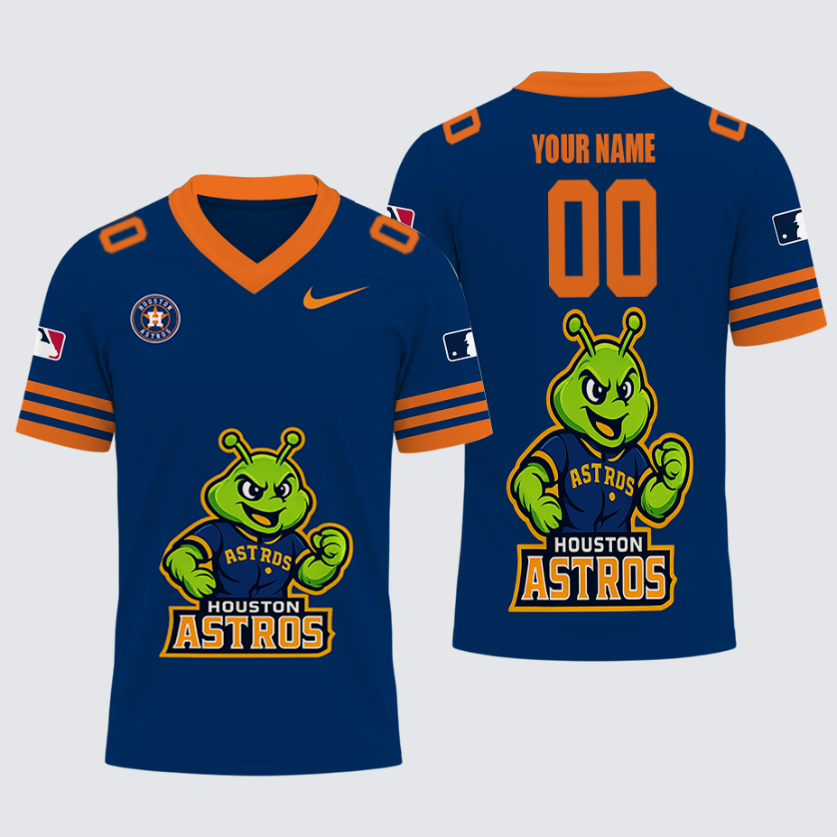 Limited Edition – Customized MLB Houston Astros Football Jersey