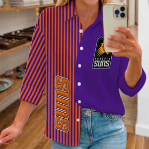 Limited Edition – Customized NBA Phoenix Suns Women Casual Shirt For Fan
