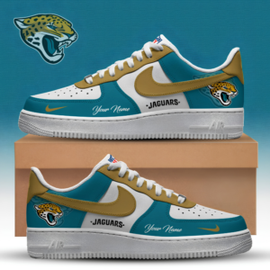 Limited Edition – Customized NFL Jacksonville Jaguars Af1 Sneakers