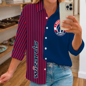 Limited Edition – Customized NBA Washington Wizards Women Casual Shirt For Fan