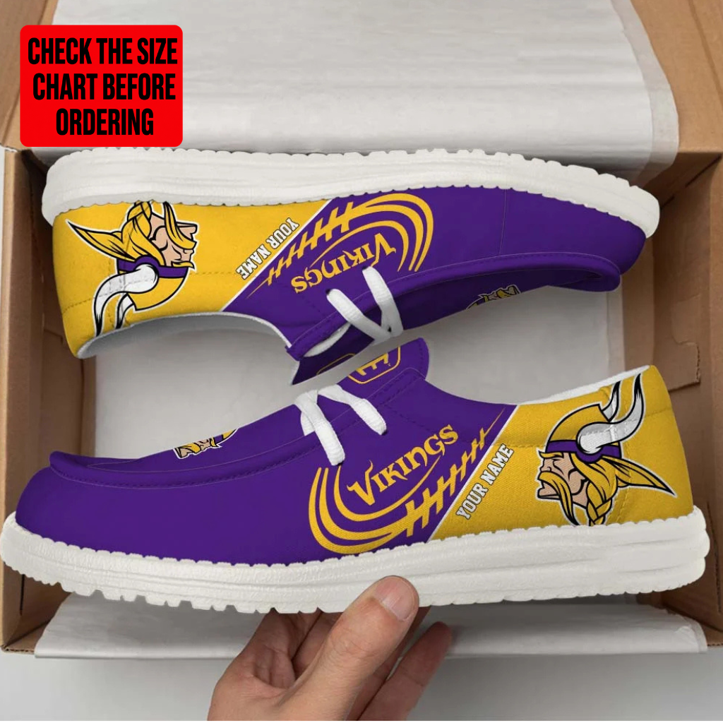 Limited Edition – Customized NFL Minnesota Vikings Loafer Shoes