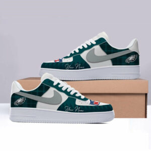 Limited Edition – Customized NFL Philadelphia Eagles Af1 Shoes