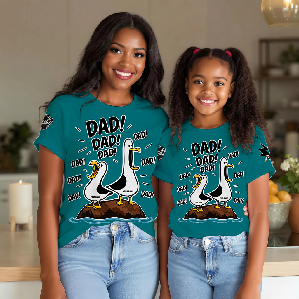 Limited Edition – Customized NHL San Jose Sharks T-Shirt
