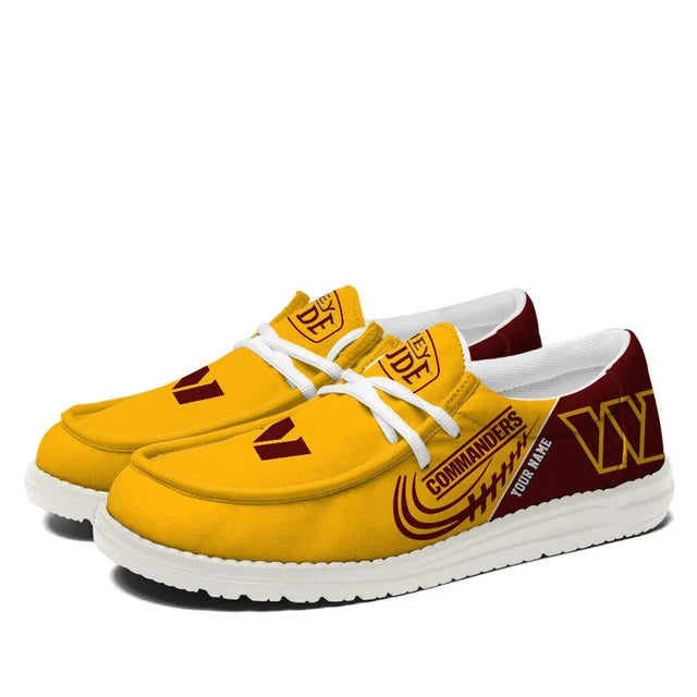 Limited Edition – Customized NFL Washington Commanders Loafer Shoes - Image 2