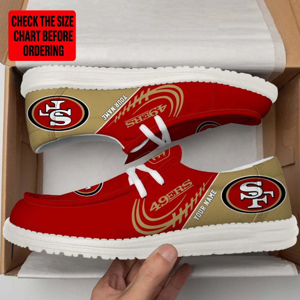 Limited Edition – Customized NFL San Francisco 49Ers Loafer Shoes