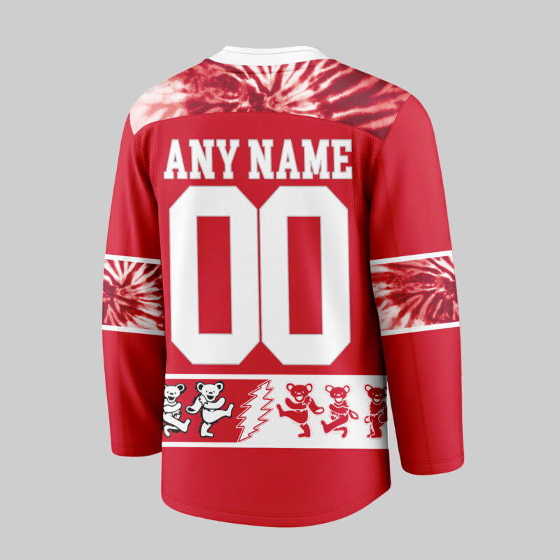 Limited Edition – Customized NHL Detroit Red Wings Unisex Hockey Jersey - Image 2