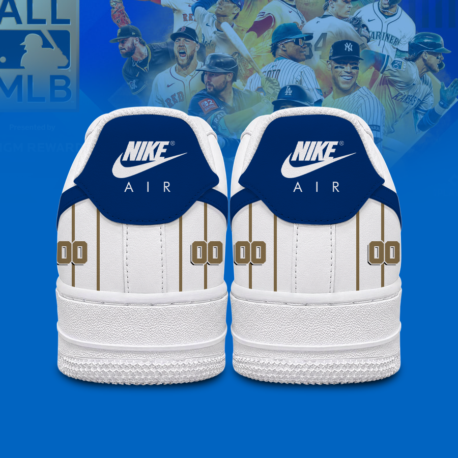 Limited Edition – Customized MLB Kansas City Royals Af1 Shoes - Image 2