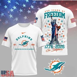 Limited Edition – Customized NFL Miami Dolphins T-Shirt