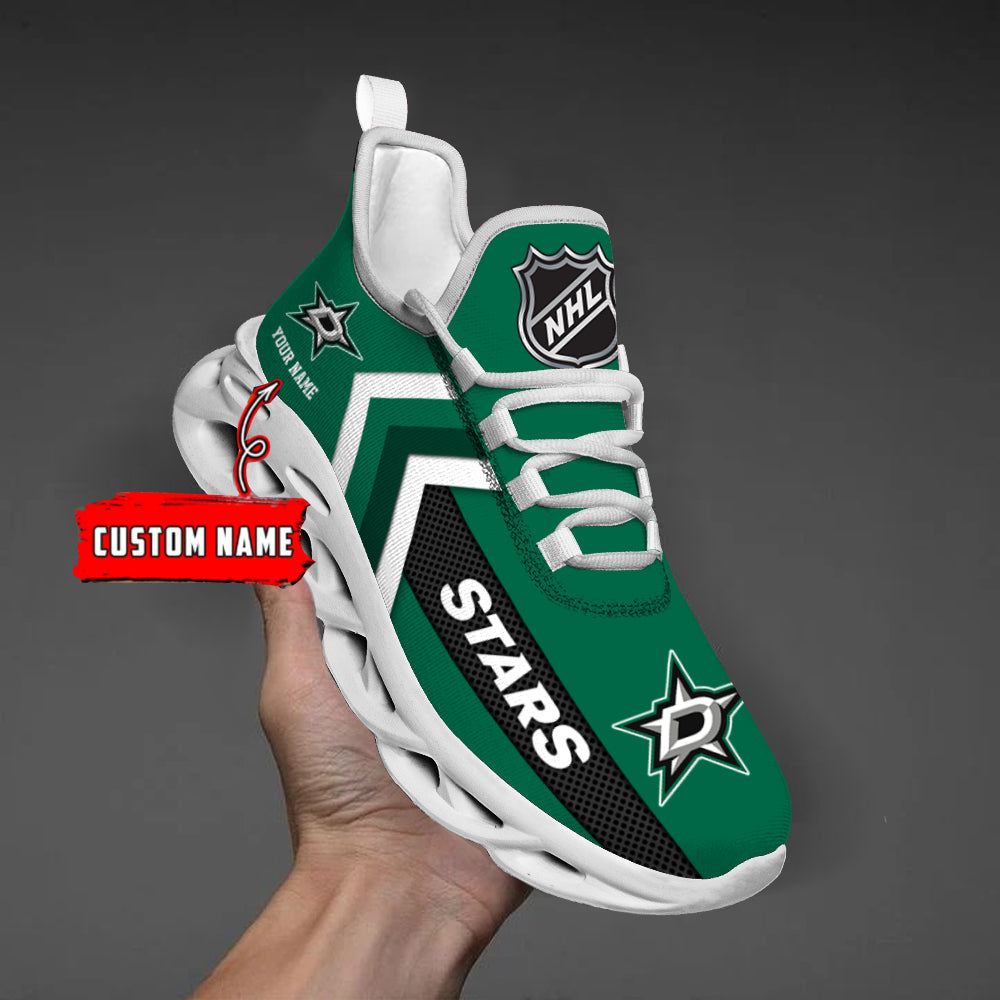Limited Edition – Customized NHL Dallas Stars Max Soul Shoes - Image 2