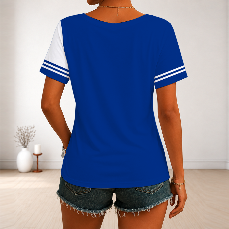 Limited Edition – Customized NHL Buffalo Sabres V-Neck Female Shirt - Image 2